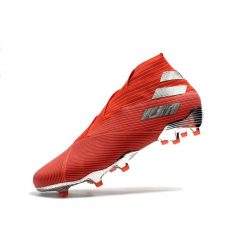 Adidas Nemeziz 19+ FG Rood Zilver_8.jpg